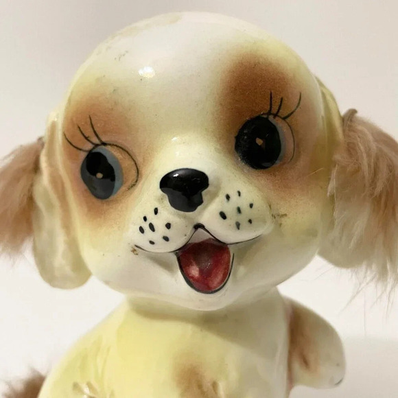 Vintage Dog Coin Bank Made in Japan  5.5 Inch Tall Figurine - Picture 14 of 16